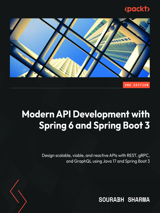 Title details for Modern API Development with Spring 6 and Spring Boot 3 by Sourabh Sharma - Available